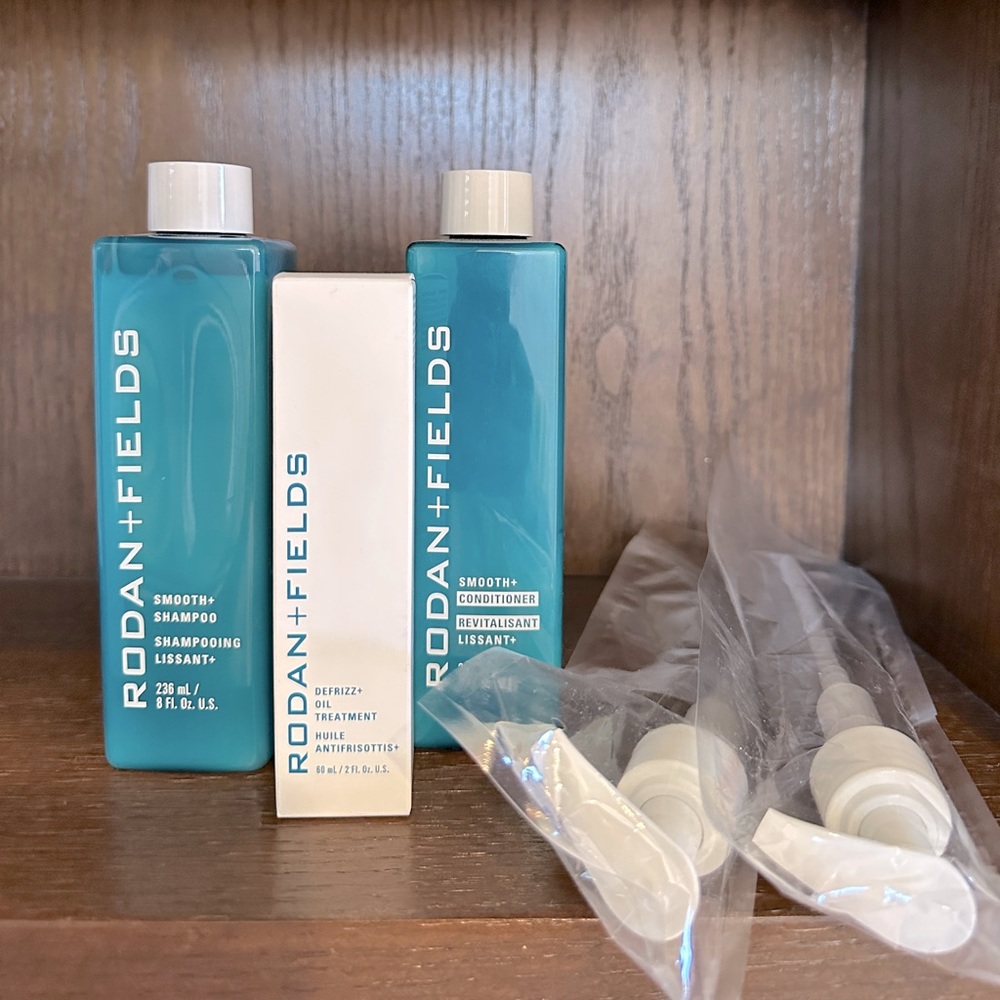 Rodan and Fields Smooth hair care regimen